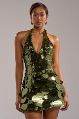 AMBER SEQUIN MINI DRESS